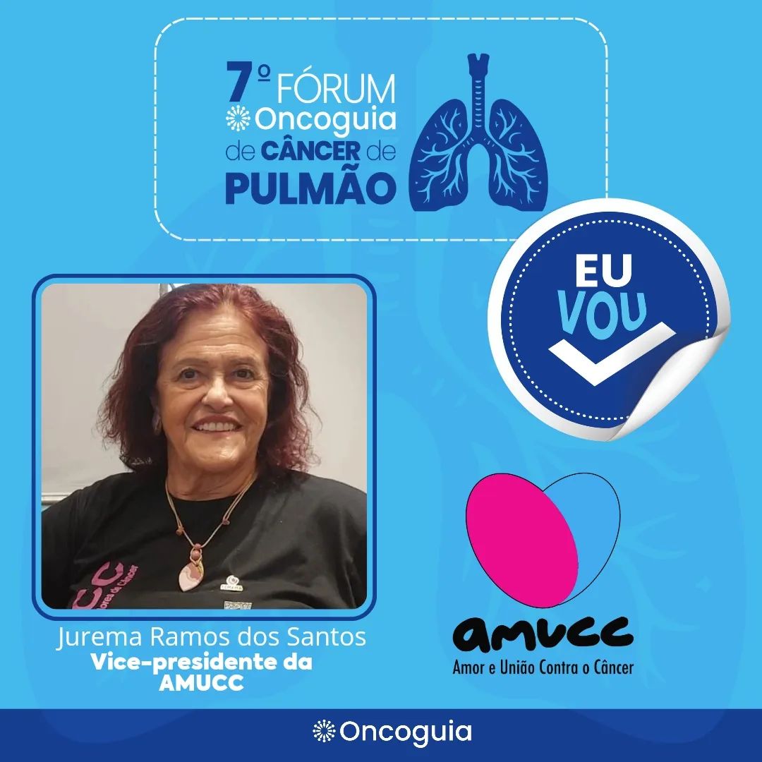 AMUCC participa do Fórum Oncoguia de Câncer de Pulmão